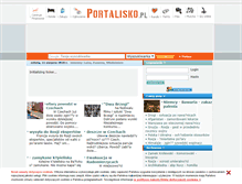 Tablet Screenshot of news.portalisko.pl